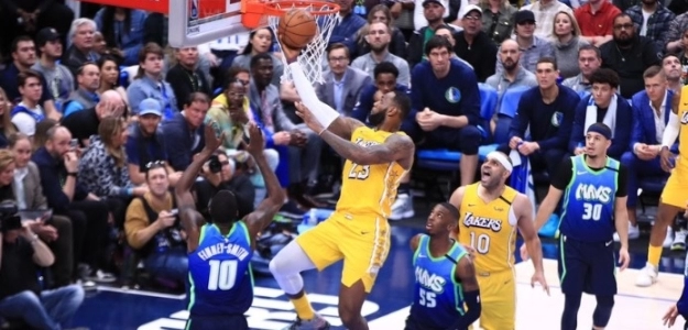 LeBron James, jugador de Los Angeles Lakers.