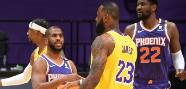 Lebron James analiza el duelo con Phoenix Suns. Foto: gettyimages