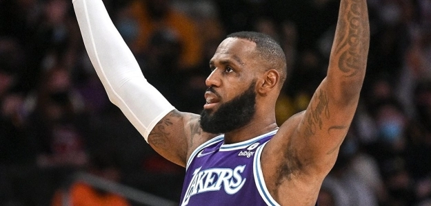 LeBron James, jugador de Los Angeles Lakers.