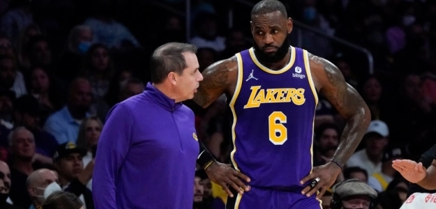 LeBron James, jugador de Los Angeles Lakers.