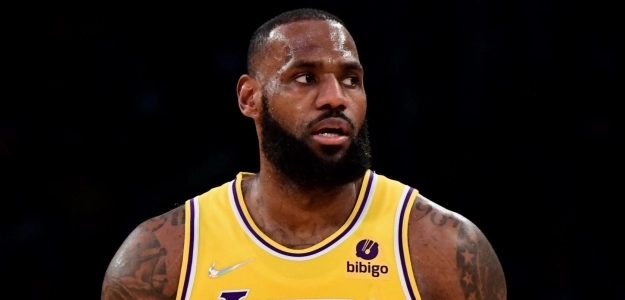 LeBron James, jugador de Los Angeles Lakers.