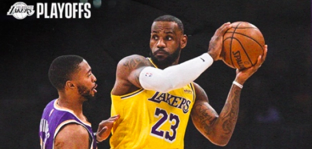 LeBron James, estrella de Los Angeles Lakers.