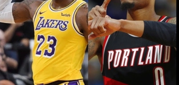 LeBron James y Damian Lillard.