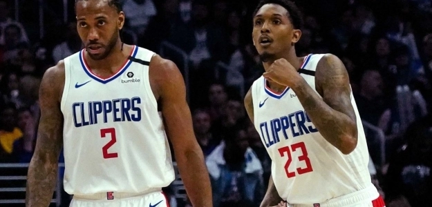 Kawhi Leonard y Lou Williams, ex compañeros en Los Angeles Clippers.
