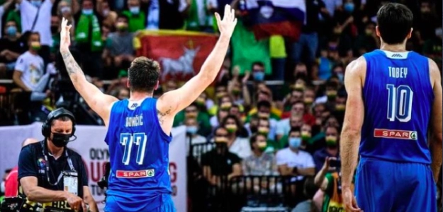 Luka Doncic acabó con Argentina.