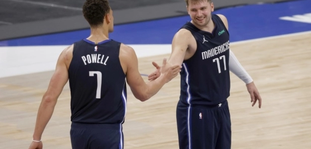 Luka Doncic contra Lakers. Foto: gettyimages