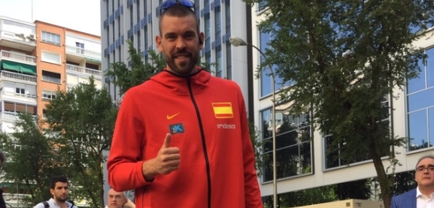 Marc Gasol, jugador de la Selección Española.