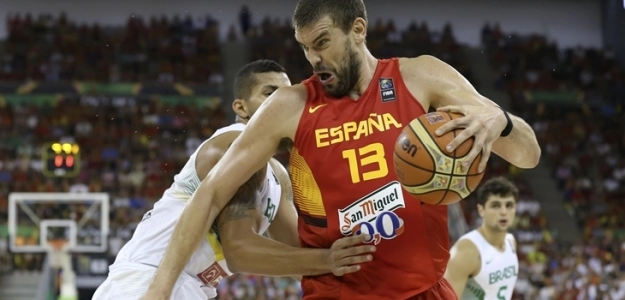 Marc Gasol liderará a España en el Mundial.