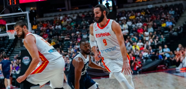 Marc Gasol, Ricky Rubio y Kemba Walker.