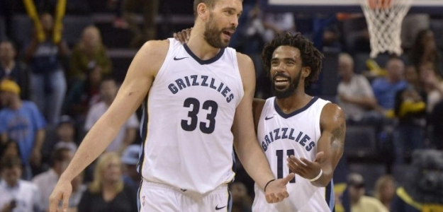 Marc Gasol y Mike Conley, estrellas de Memphis Grizzlies