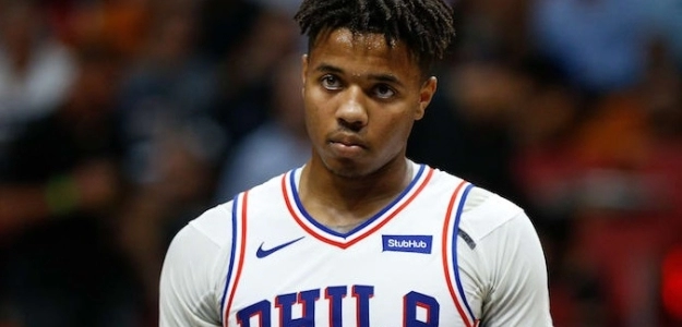 Markelle Fultz, jugador de Philadelphia 76ers.