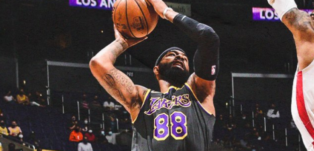 Markieff Morris, jugador de Los Angeles Lakers. 