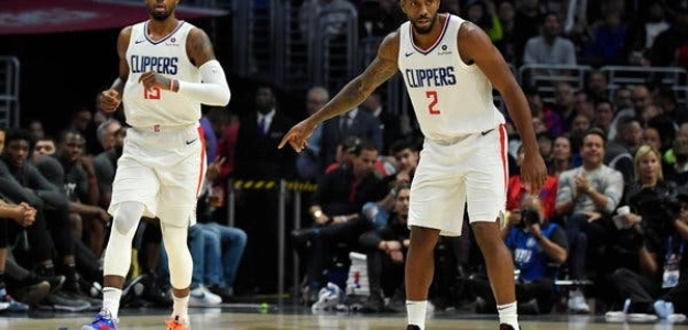 Kawhi Leonard y Paul George | Foto: nba.com