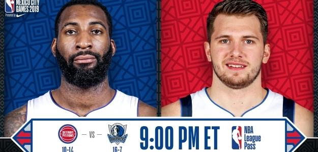 Luka y sus Mavs se enfrentarán a los Detroit Pistons. Foto: @NBA