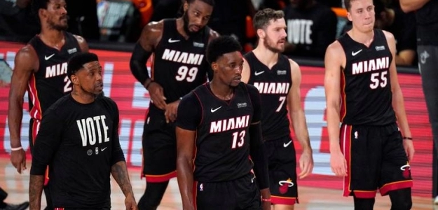 Miami Heat, deriva negativa en temporada 2021. Foto: gettyimages