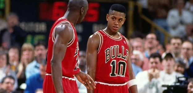Armstrong y Jordan fueron compañeros durante los primeros títulos de los Bulls. Foto: nba.com
