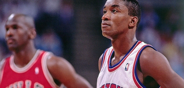 Michael Jordan mintió sobre Isiah Thomas. Foto: gettyimages