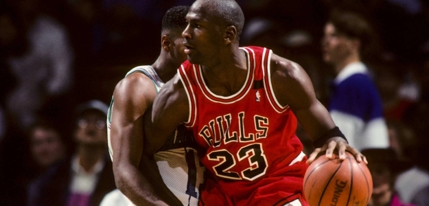 Michael Jordan, el mejor jugador de la historia.