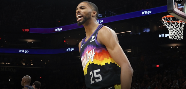Mikal Bridges. revulsivo de Phoenix Suns en playoffs. Foto: gettyimages