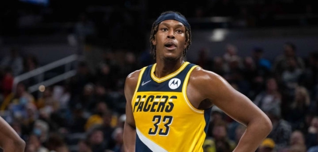 Myles Turner, posible fichaje de Dallas Mavericks. Foto: gettyimages