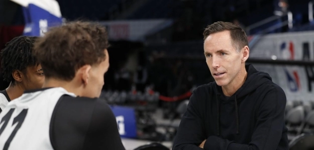 Steve Nash, nuevo entrenador de Brooklyn Nets.