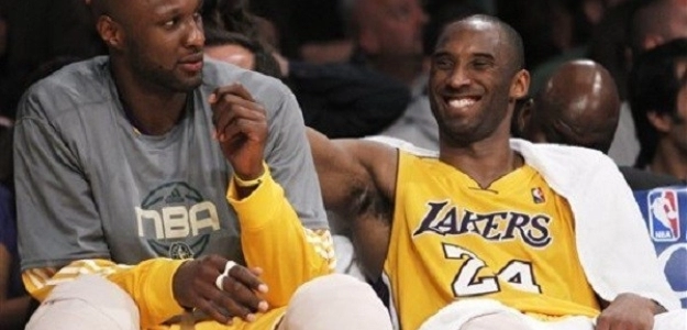 Odom y Kobe forjaron una amistad que trascenderá el tiempo. Foto: nba.com