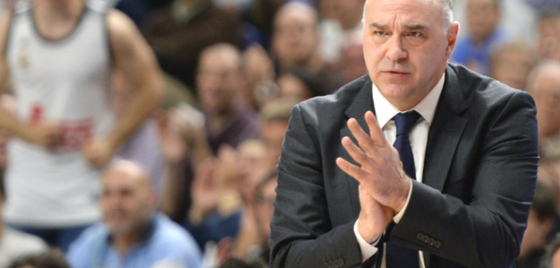 Pablo Laso, entrenador del Real Madrid, en 2014.
