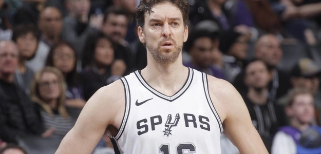 Pau Gasol, pívot español de los Spurs
