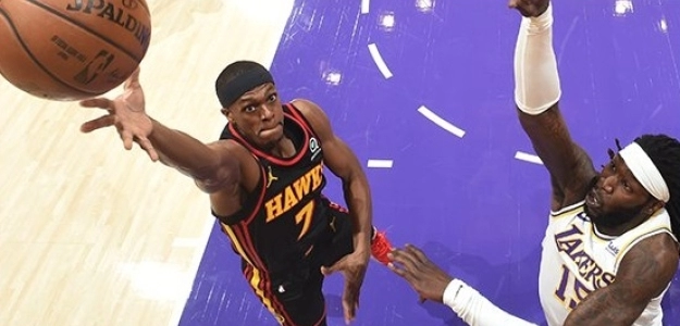 Rajon Rondo, jugador de Atlanta Hawks.