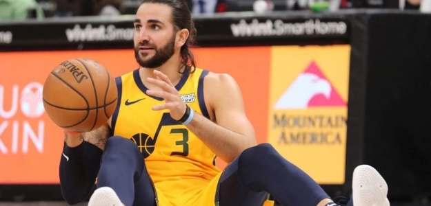 Ricky Rubio, jugador de Utah Jazz.