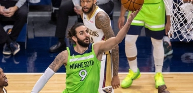 Ricky Rubio, jugador de Minnesota Timberwolves.