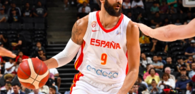 Ricky Rubio, contra Estados Unidos.