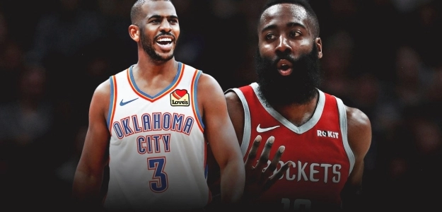 Chris Paul y James Harden