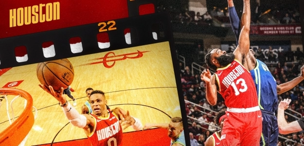 James Harden y Russell Westbrook lideraron el triunfo de Houston Rockets.