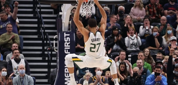Rudy Gobert, posibilidad estadísticas NBA jamás vistas. Foto: gettyimages