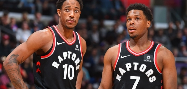 DeMar DeRozan y Kyle Lowry a Lakers. Foto: gettyimages
