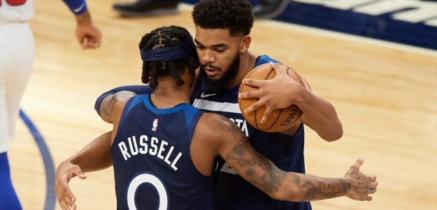 Rumores NBA: Minnesota Timberwolves, traspasos KAP y Russell. Foto: gettyimages