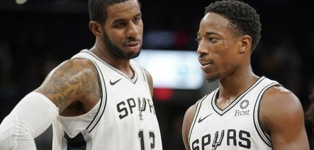 Rumores NBA, traspasos San Antonio Spurs LaMarcus Aldridge y DeMar DeRozan. Foto: gettyimages