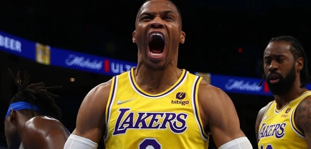 Russell Westbrook, estrella de Los Angeles Lakers.