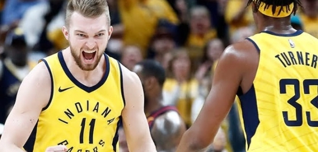 Domantas Sabonis y Myles Turner, de Indiana Pacers, podrían llevarse un premio cada uno.