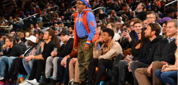 Spike Lee, enfado con los Knicks. Foto: gettyimages