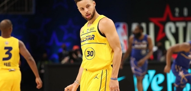 Stephen Curry, ganador del Concurso de Triples 2021.