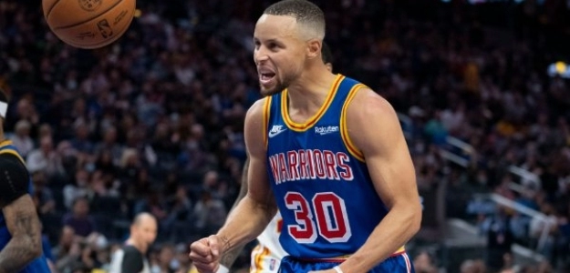 Golden State Warriors, gran nivel Stephen Curry. Foto: gettyimages