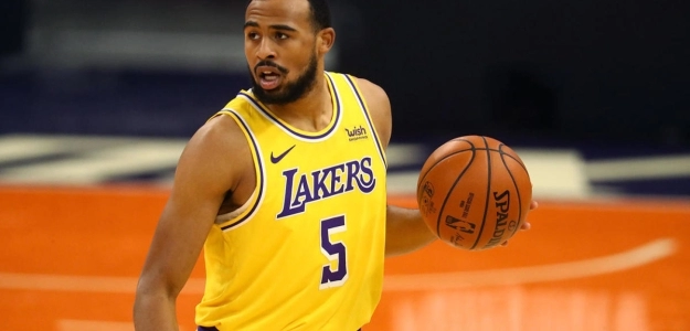 Talent Horton-Tucker, en el mercado, podría salir de Los Angeles Lakers. 