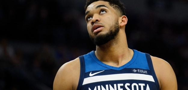 Karl-Anthony Towns, jugador de Minnesota Timberwolves