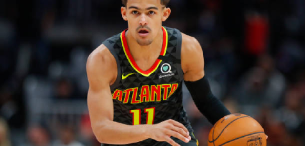 Trae Young, exhibición. Foto: gettyimages