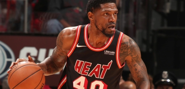 Haslem y su icónica #40 volverán un año más. Foto: nba,com