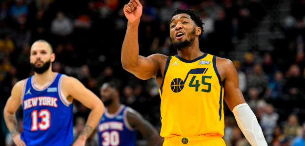 Utah Jazz, petición traspaso Donovan Mitchell. Foto: gettyimages
