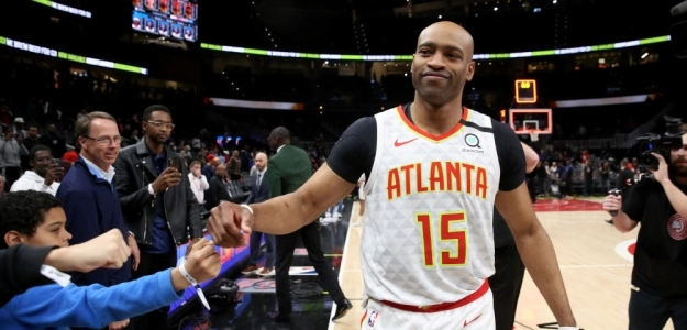 Vince Carter, jugador de Atlanta Hawks