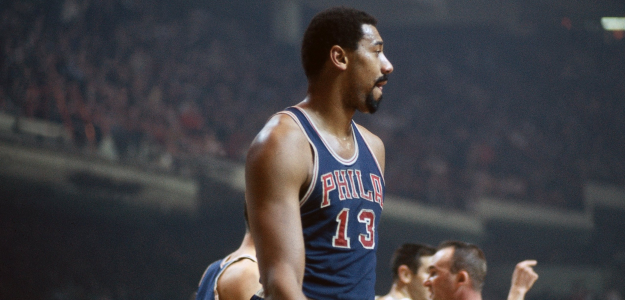 Wilt Chamberlain, uno de los mejores de la historia de la NBA. 